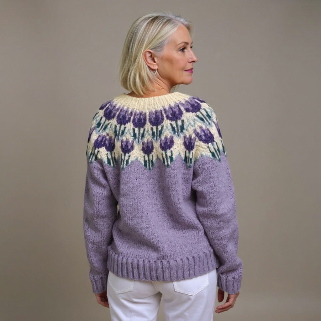 Josephine | Vintage islandsk ull cardigan