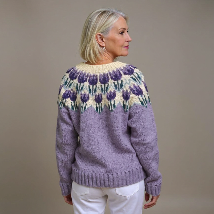 Josephine | Vintage islandsk ull cardigan