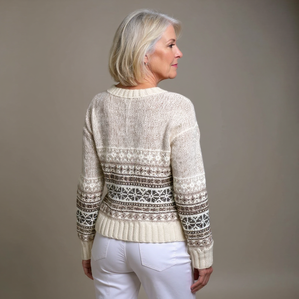 Amira | Vintage Islandsk Ullcardigan