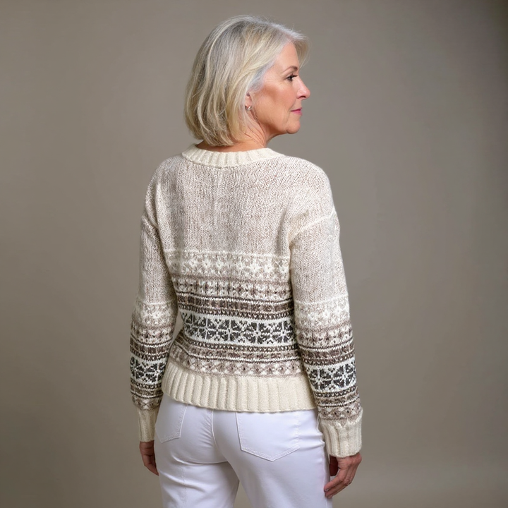 Amira | Vintage Islandsk Ullcardigan