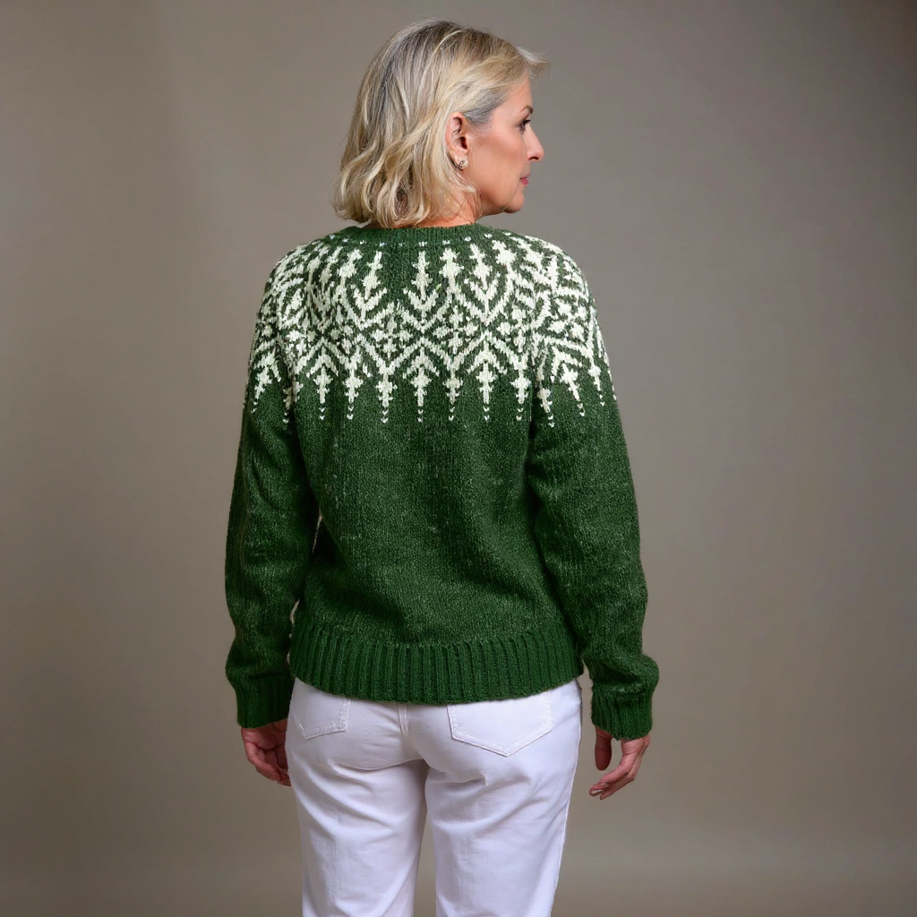 Brienne | Vintage islandsk ull cardigan