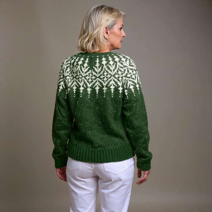 Brienne | Vintage islandsk ull cardigan