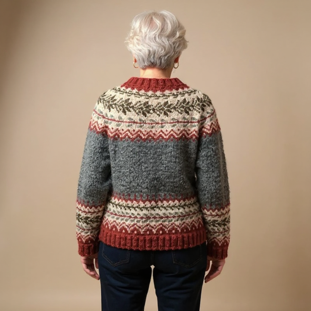Atasha | Vintage islandsk ull cardigan