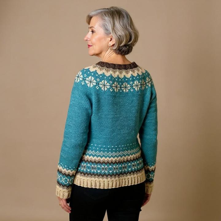 Allaira | Vintage Islandsk Ull Cardigan