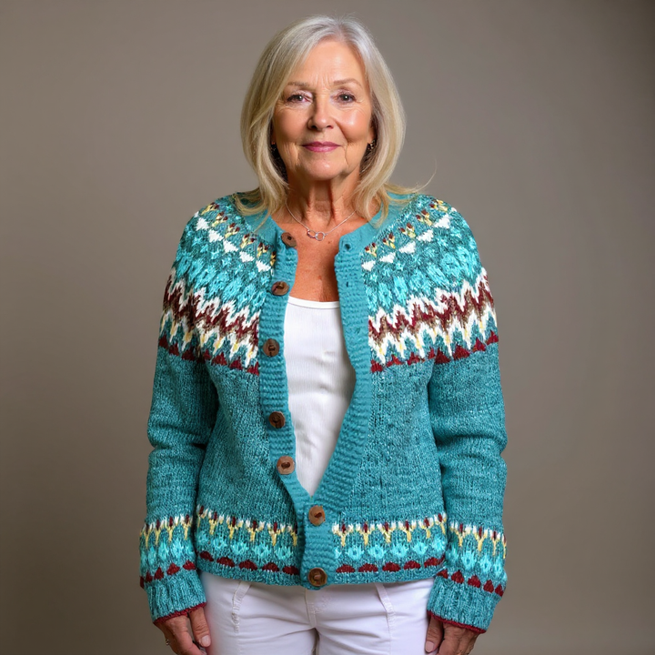 Serenity | Vintage Islandsk Ull Cardigan