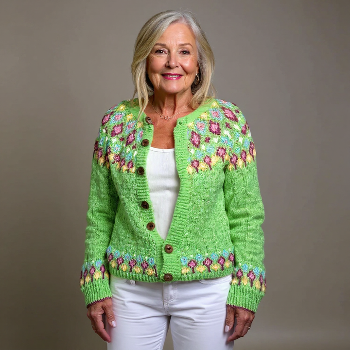 Rubie | Vintage islandsk ull cardigan