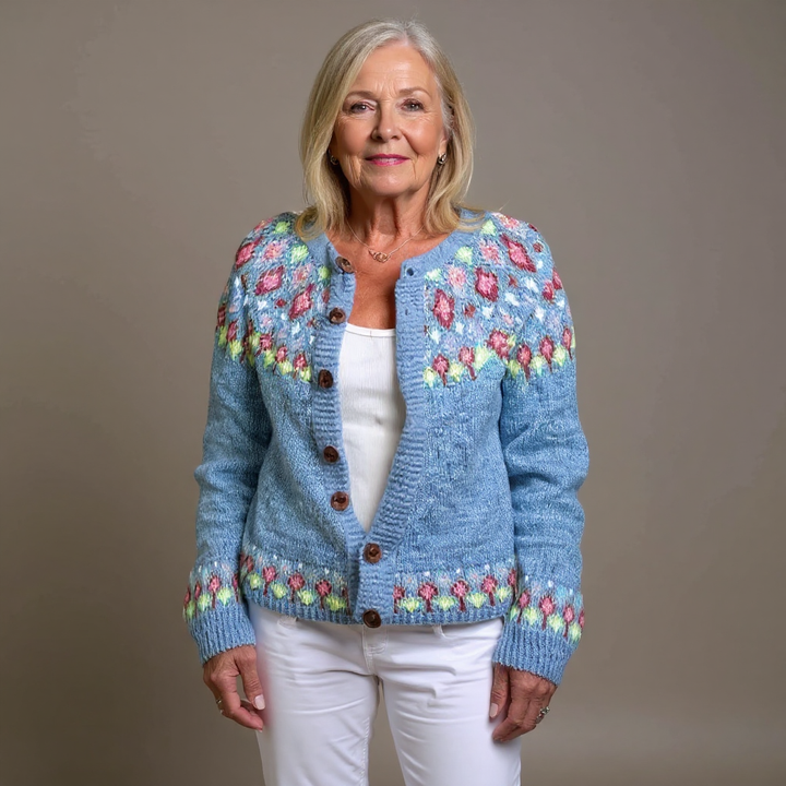 Quinnie | Vintage Islandsk Ull Cardigan