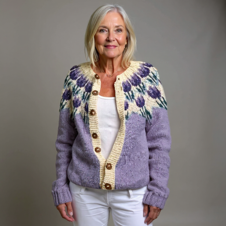 Josephine | Vintage islandsk ull cardigan