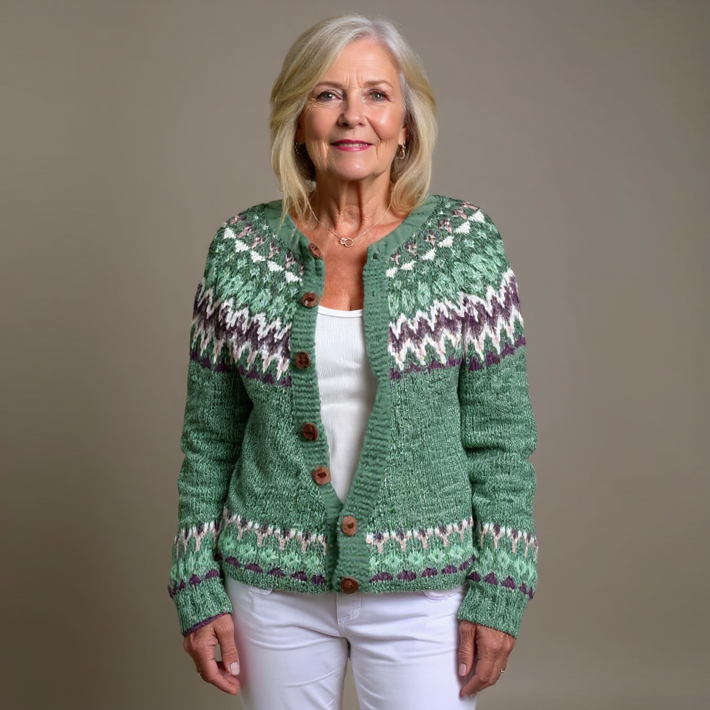 Delilah | Vintage islandske ullcardigan
