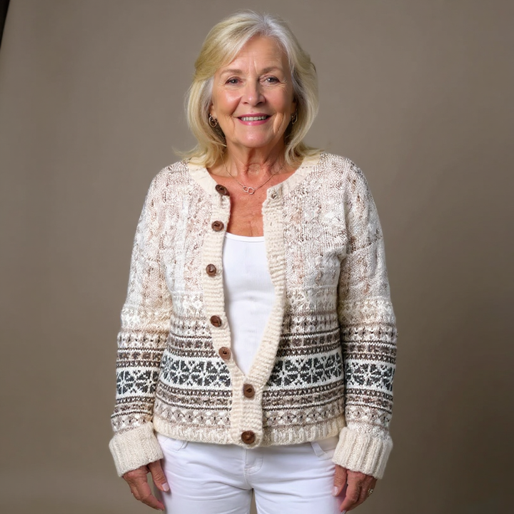 Amira | Vintage Islandsk Ullcardigan
