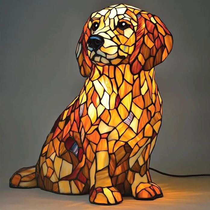 Pompom – Spirituell Lampe for Golden Retrievere